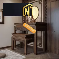 TỦ THỜ PHẬT GỖ TỰ NHIÊN
